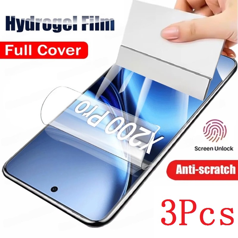 Vivo Y28 - 3 قطعة فيلم هيدروجيل ل VIVO