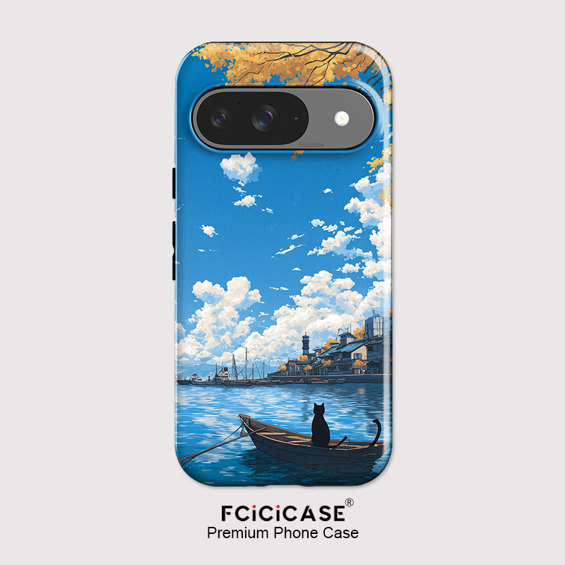 Google Pixel 8A - جراب هاتف Fcicicase مقاوم للصدمات لهواتف