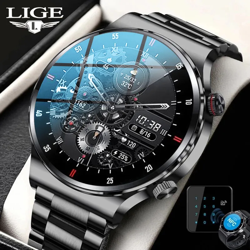Smartwatch Instagram - LIGE ECG + PPG بلوتوث دعوة