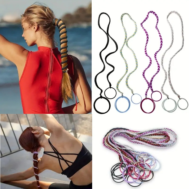 Milanaise Mesh Band - طويل مطاطا ذيل حصان حامل مختلط