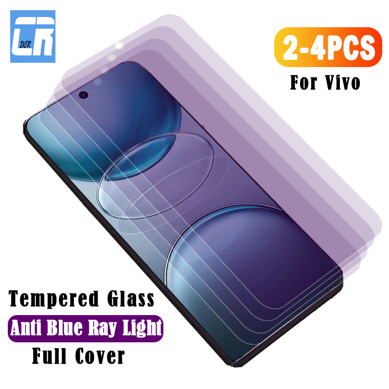 Vivo Y28 - واقي شاشة مضاد للضوء الأزرق لهاتف