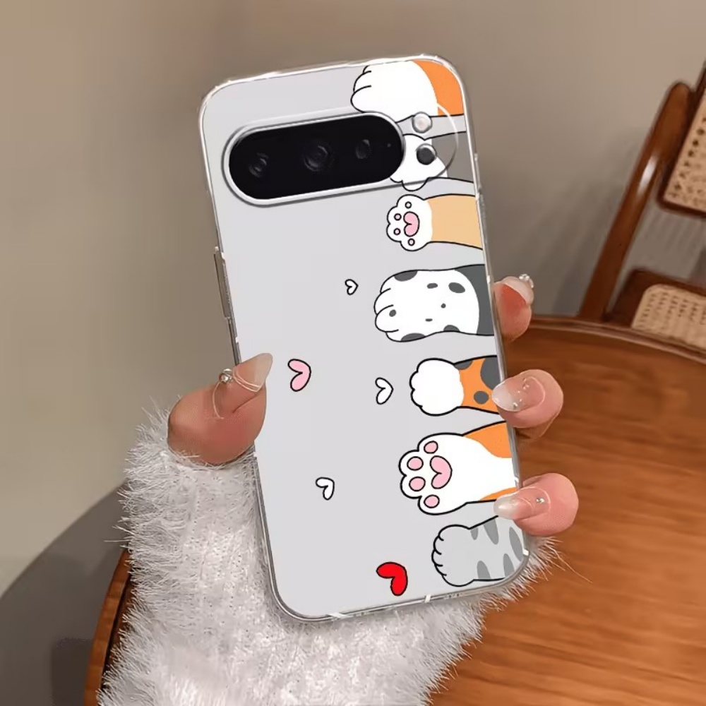 غطاء هاتف سيليكون شفاف بتصميم  - مراجعة Google Pixel 8A وسعره