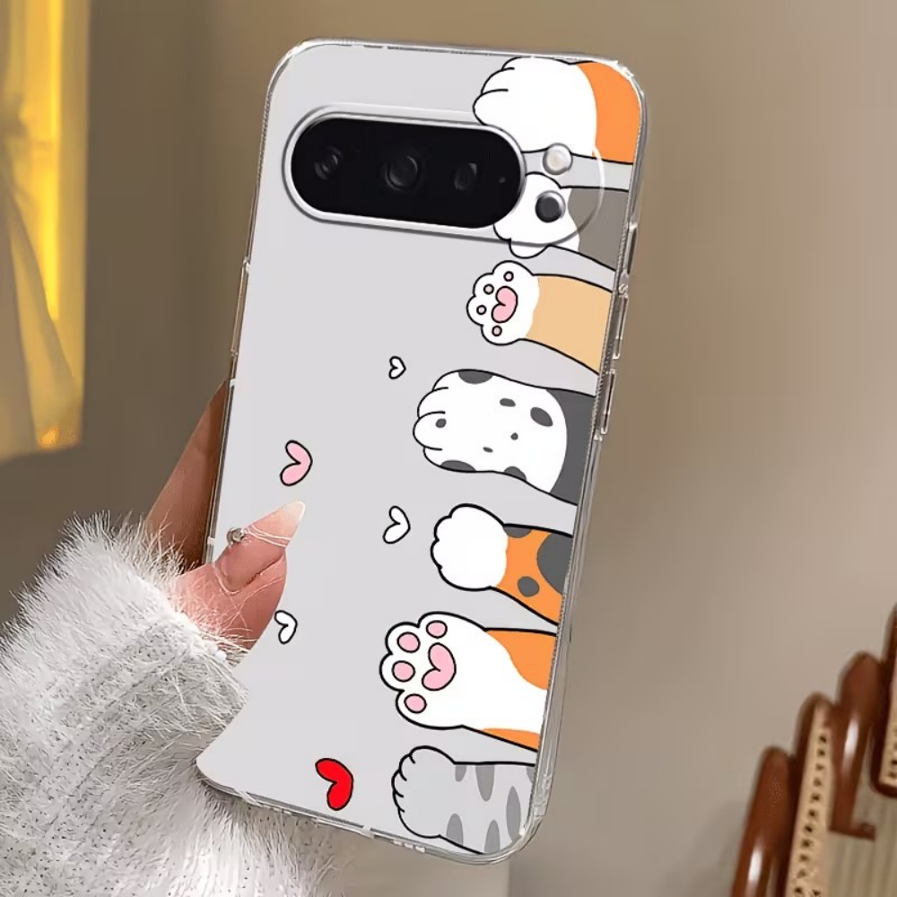 غطاء هاتف سيليكون شفاف بتصميم  - مراجعة Google Pixel 8A وسعره