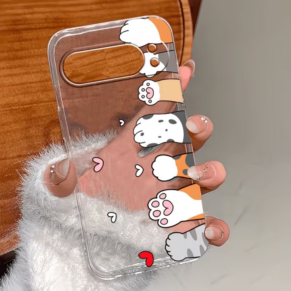 غطاء هاتف سيليكون شفاف بتصميم  - مراجعة Google Pixel 8A وسعره