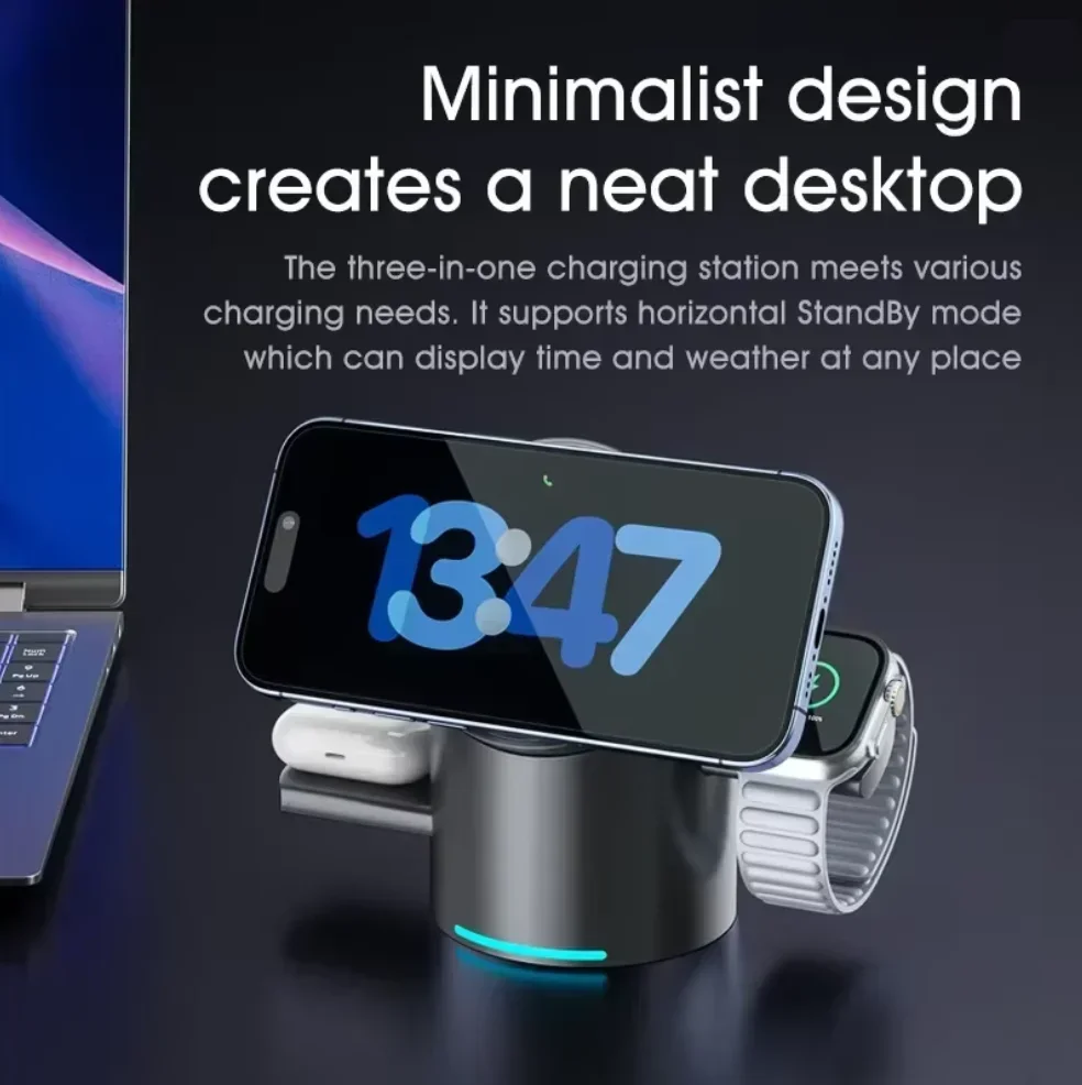 شاحن لاسلكي مغناطيسي محدث لعام - مراجعة Smartwatch Touch وسعره