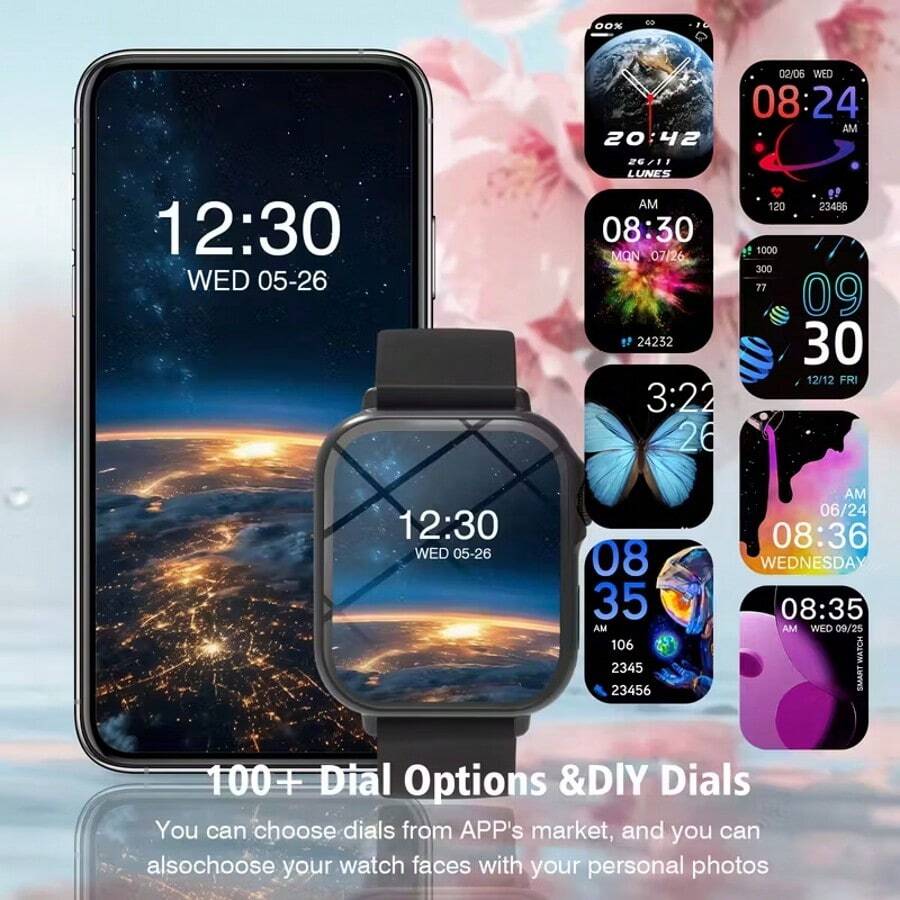 ساعة ذكية 2025 بشاشة لمس كاملة - مراجعة Smartwatch Touch وسعره