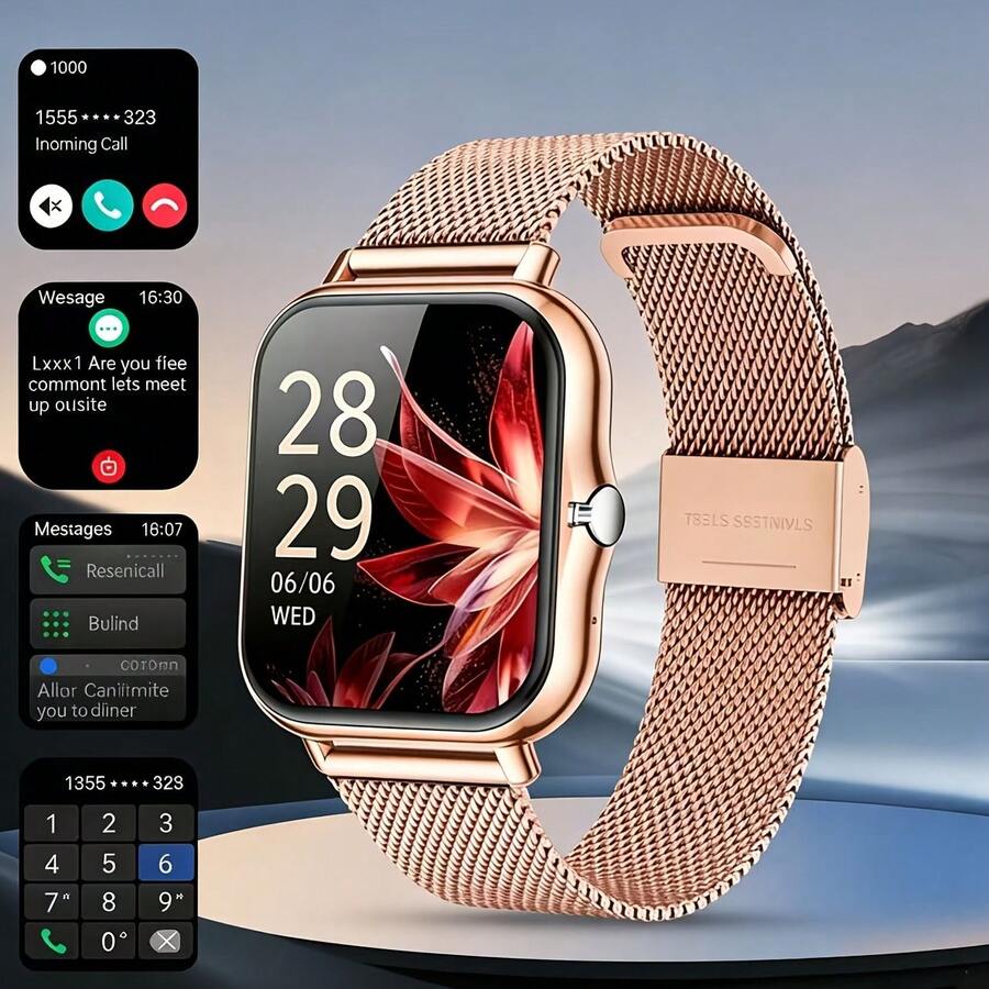 ساعة ذكية، مكالمات لاسلكية، وض - مراجعة Smartwatch Touch وسعره