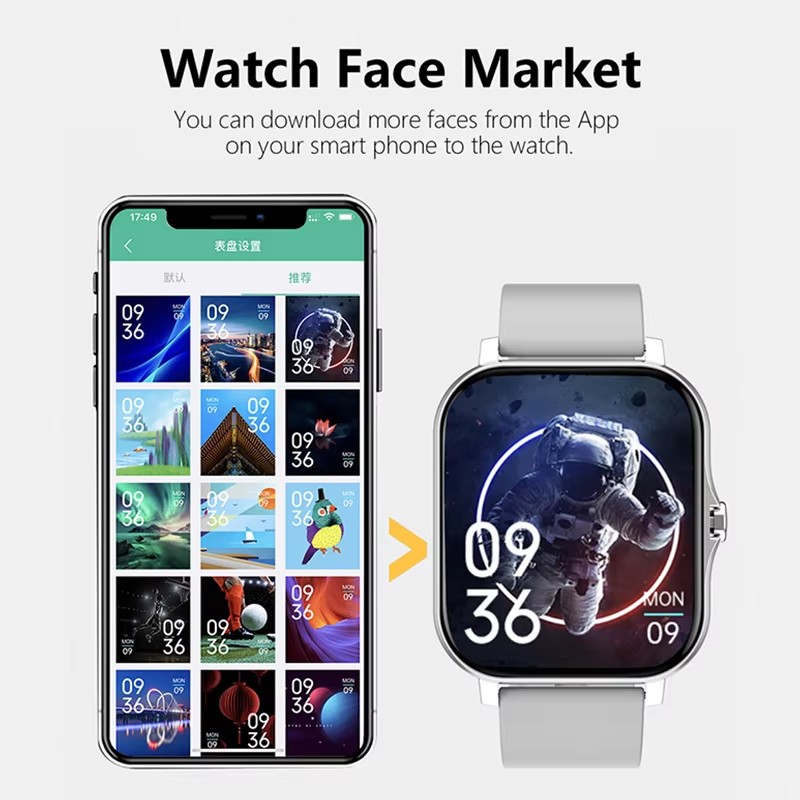 ساعة ذكية رياضية لمراقبة الليا - مراجعة Smartwatch Instagram وسعره