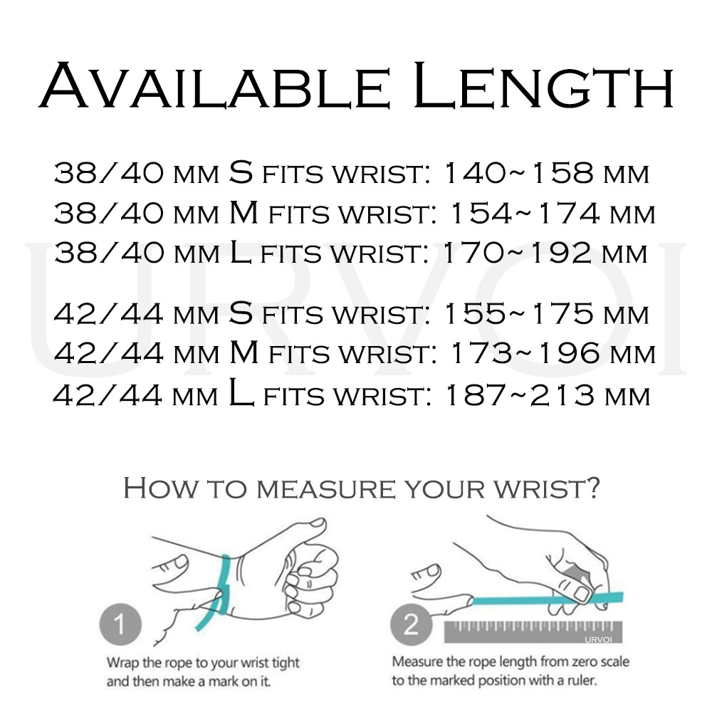 حلقة سيليكون URVOI لساعة أبل ا - مراجعة Solo Loop Strap وسعره