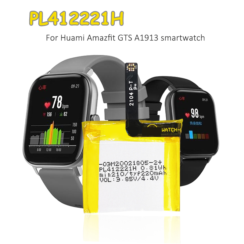 بطارية PL412221H بسعة 220 مللي - مراجعة Smartwatch A1914 وسعره