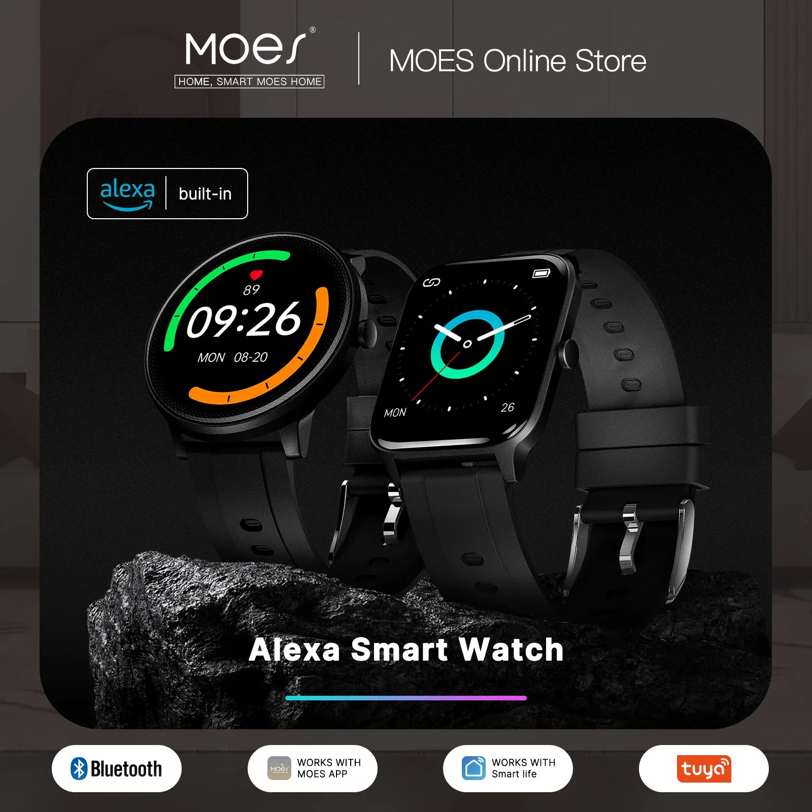 ساعة ذكية مع متتبع لياقة بدنية - مراجعة Smartwatch Touch وسعره