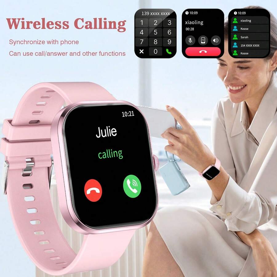 ساعة ذكية، مكالمات لاسلكية، وض - مراجعة Smartwatch Touch وسعره