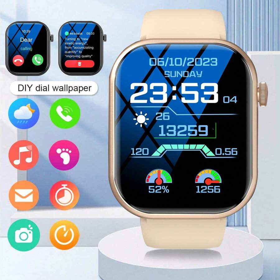 ساعة ذكية، مكالمات لاسلكية، وض - مراجعة Smartwatch Touch وسعره